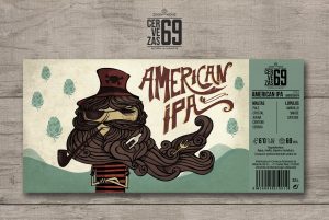 Cervezas 69 - American Ipa - Micoco Graphics