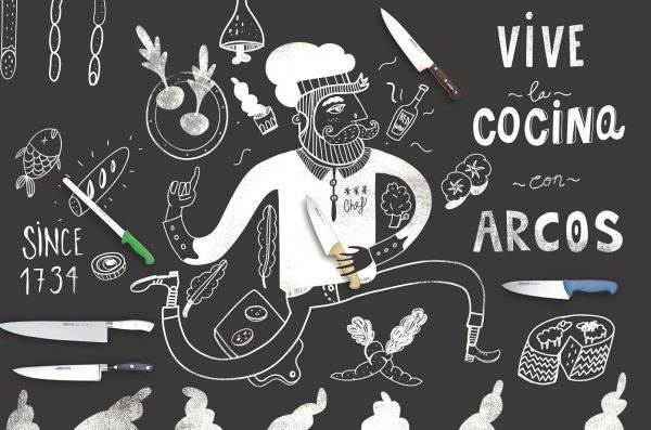 Arcos Vive la Cocina - Micoco Graphics - Pizarras